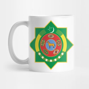 Turkmenistan Emblem Mug